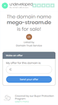 Mobile Screenshot of mega-stream.de